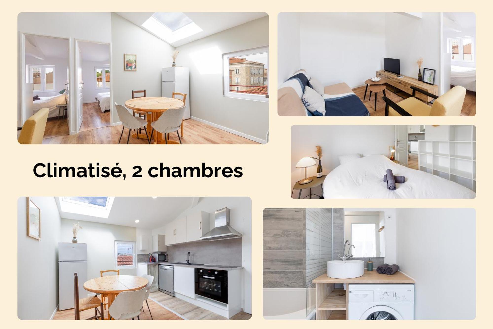 Appartement Climatise 2 Chambres Villefranche-sur-Saône Exterior photo